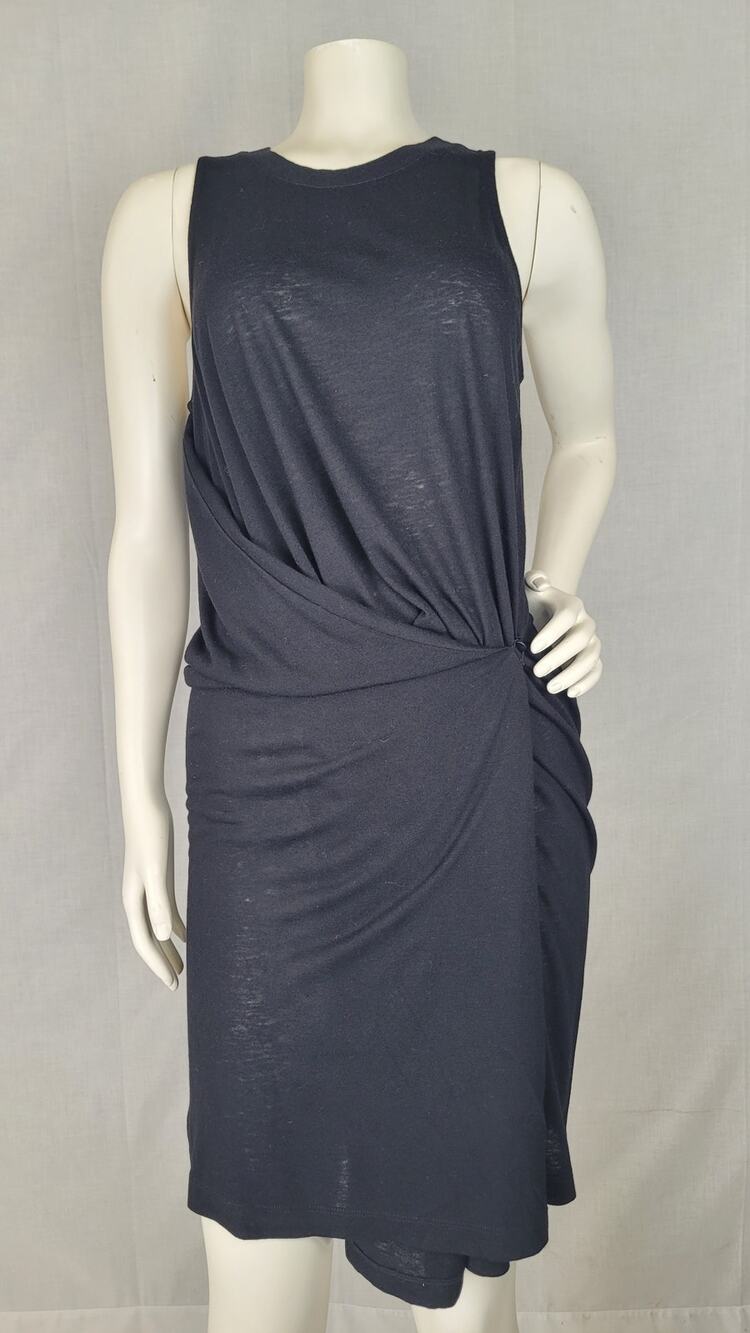 Rag & Bone Black Leyton Drape Dress Sz S NWT MSRP: $295